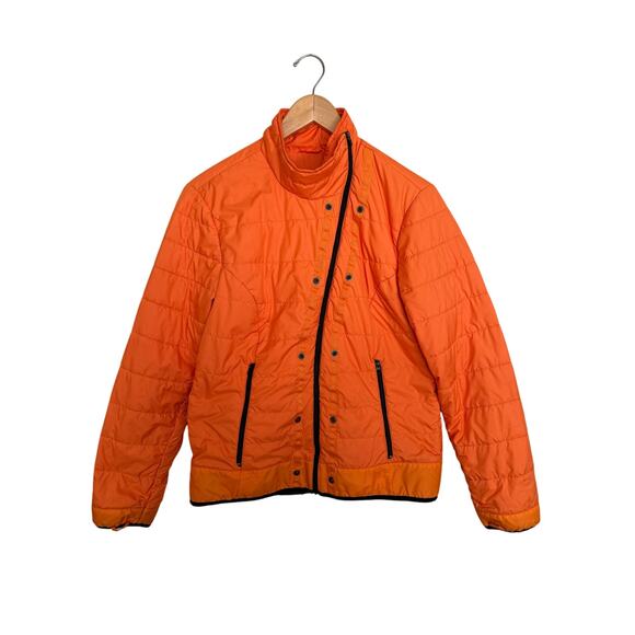 BMW Motorrad TourShell Waterproof Full Zip Motorcycle Jacket Women’s 42 L Orange - Picture 1 of 13